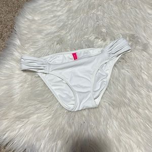 Victoria Secret Bathing Suit Bottoms - Small - White